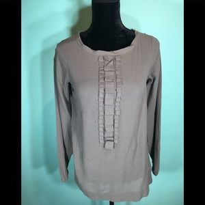 🆕 NWT Gap Gray Blouse Size S